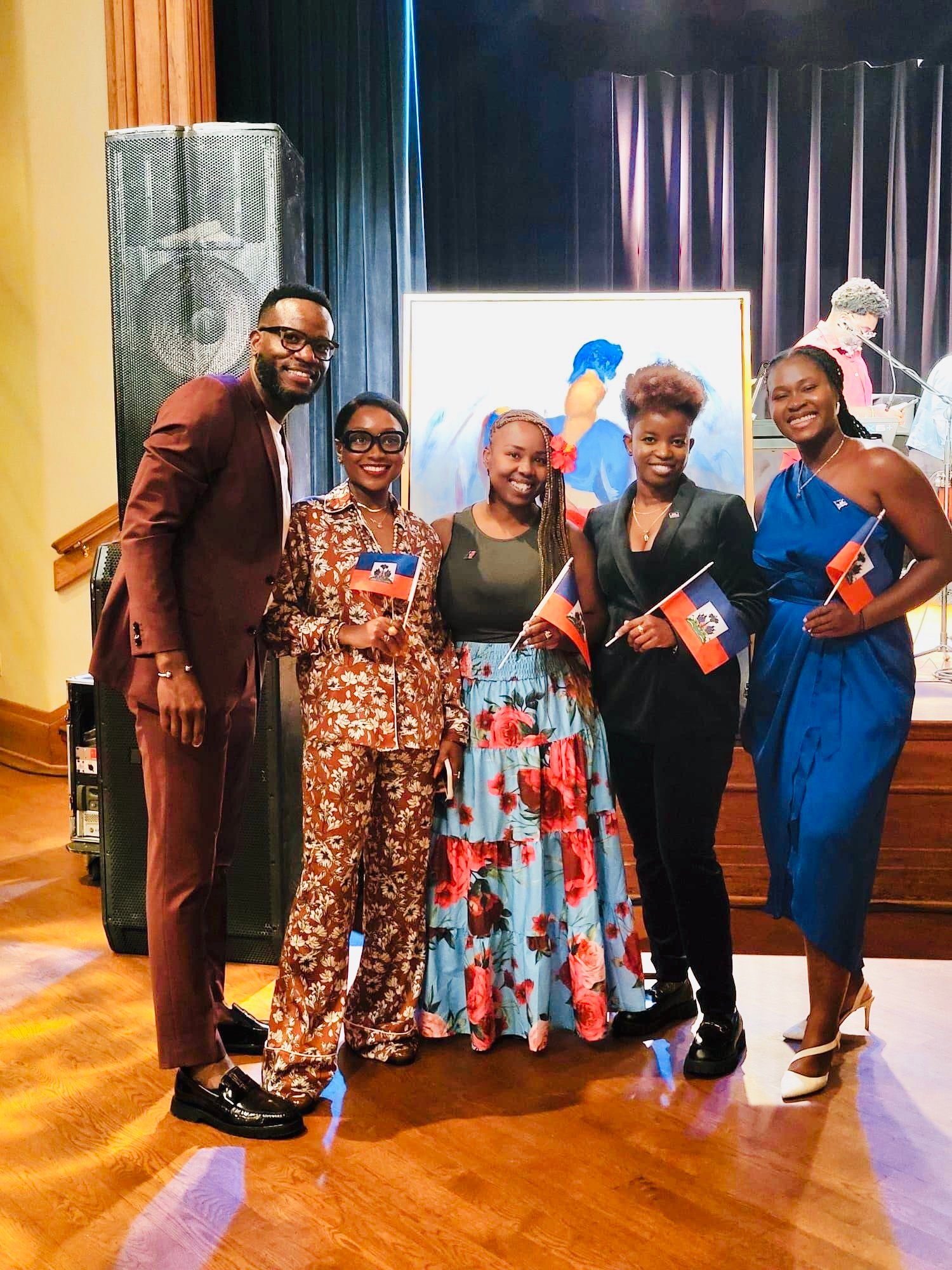 Dieudonne Foundation doula cohort at a past community gathering